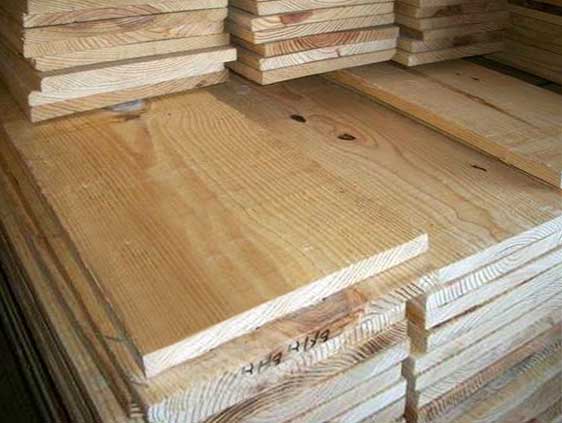 Heartwood Lumber Rough Board and Batten Pine Siding