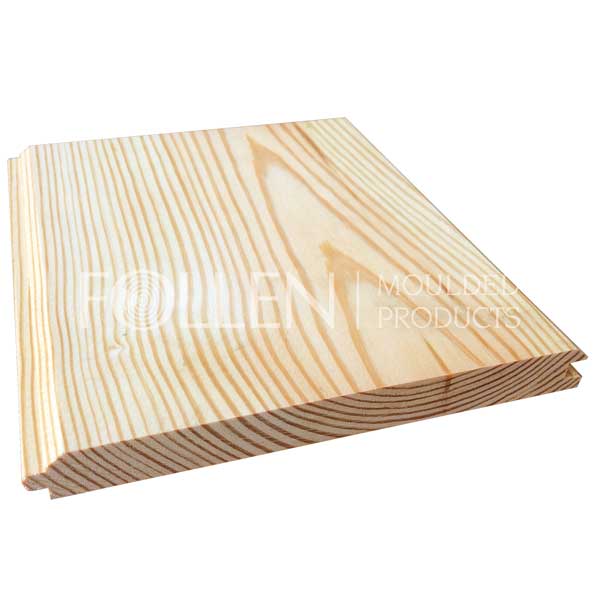 Heartwood Lumber Pine V-Groove Tongue & Groove Flooring